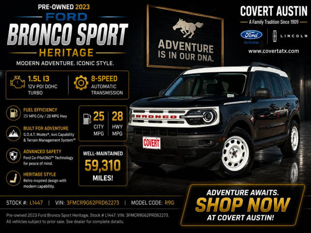 2023 Ford Bronco Sport Heritage 4WD photo