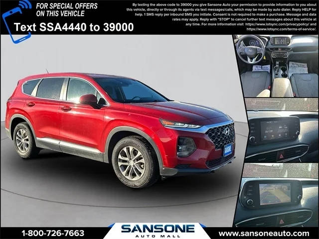 2019 Hyundai Santa Fe SE AWD photo