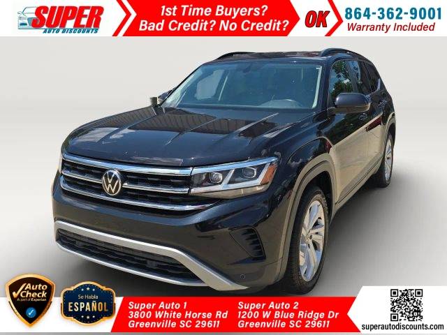 2021 Volkswagen Atlas 3.6L V6 SE w/Technology AWD photo