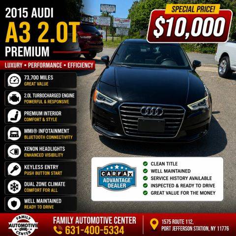 2015 Audi A3 2.0T Premium AWD photo