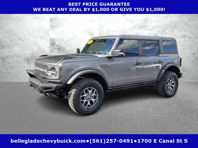2023 Ford Bronco 4 Door Badlands 4WD photo