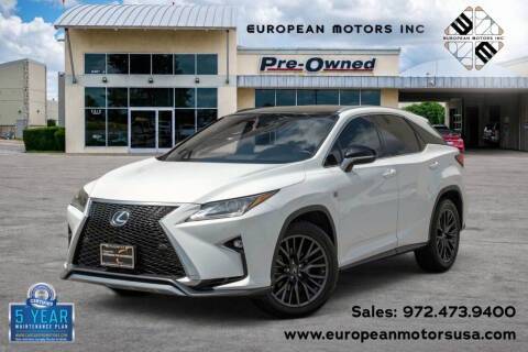 2016 Lexus RX F Sport AWD photo