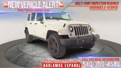 2015 Jeep Wrangler Unlimited Wrangler X 4WD photo