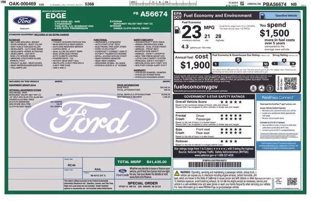 2023 Ford Edge SEL AWD photo