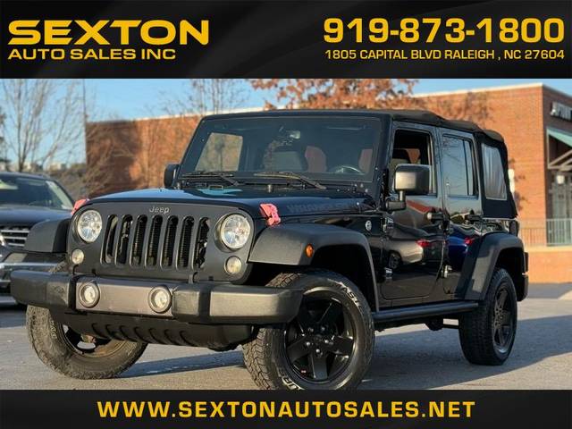 2016 Jeep Wrangler Unlimited Black Bear 4WD photo