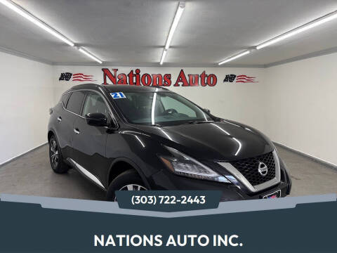 2021 Nissan Murano SV AWD photo