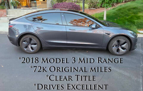 2018 Tesla Model 3 Mid Range Battery RWD photo