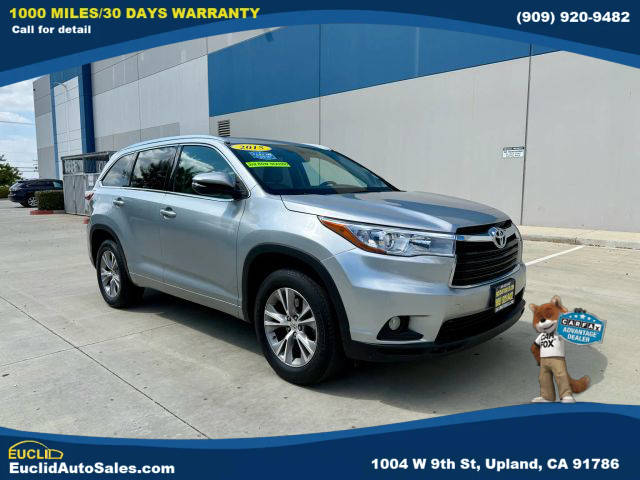 2015 Toyota Highlander XLE FWD photo