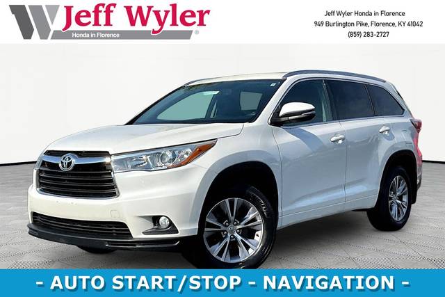 2015 Toyota Highlander XLE AWD photo