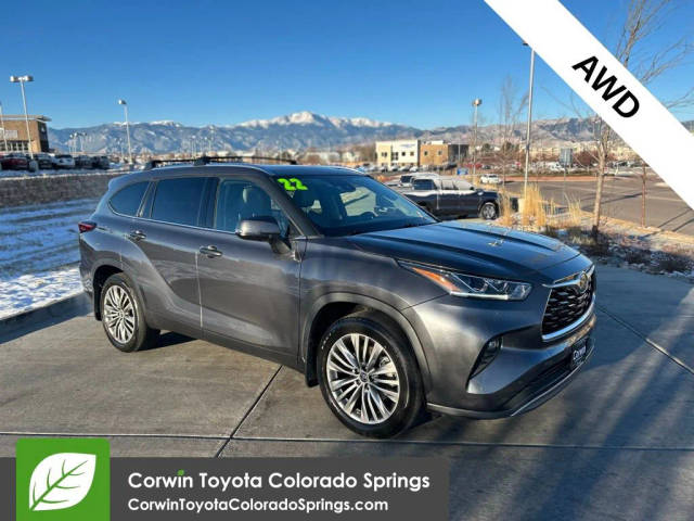 2022 Toyota Highlander Platinum AWD photo