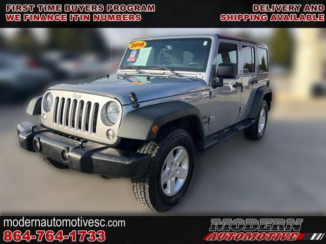 2018 Jeep Wrangler Unlimited Sport S 4WD photo