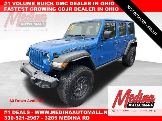 2022 Jeep Wrangler Unlimited Unlimited High Tide 4WD photo