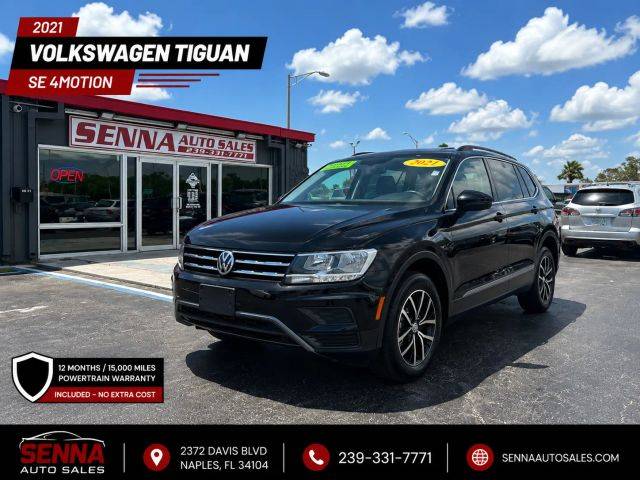 2021 Volkswagen Tiguan SE R-Line Black AWD photo