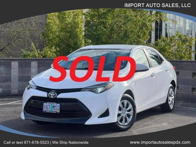 2017 Toyota Corolla L FWD photo