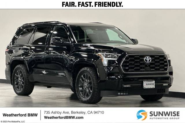 2023 Toyota Sequoia Platinum 4WD photo