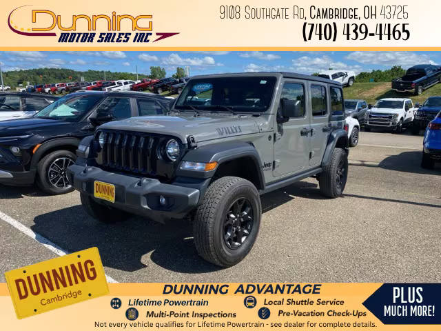 2020 Jeep Wrangler Unlimited Willys 4WD photo