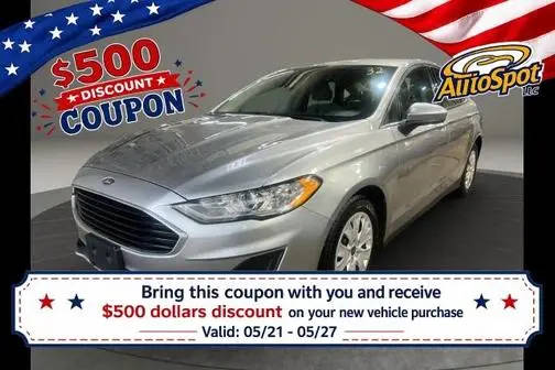 2020 Ford Fusion S FWD photo