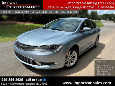 2015 Chrysler 200 Limited FWD photo