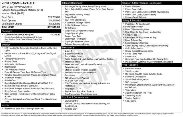 2023 Toyota RAV4 XLE FWD photo