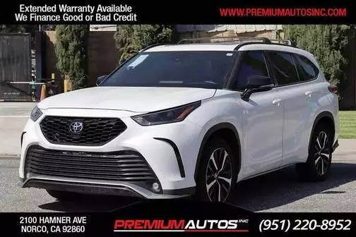 2021 Toyota Highlander XSE FWD photo