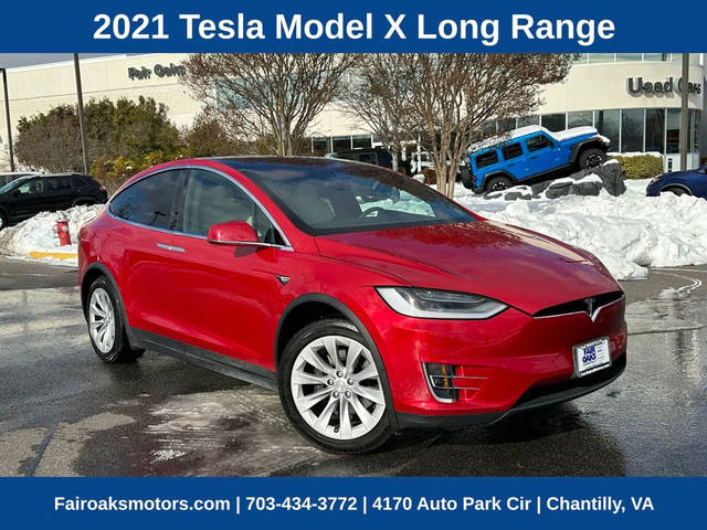 2021 Tesla Model X Long Range Plus AWD photo