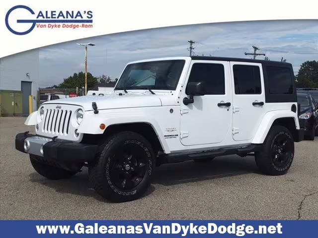 2015 Jeep Wrangler Unlimited Sahara 4WD photo