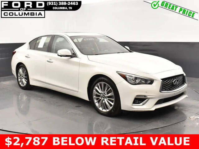 2021 Infiniti Q50 3.0t LUXE RWD photo