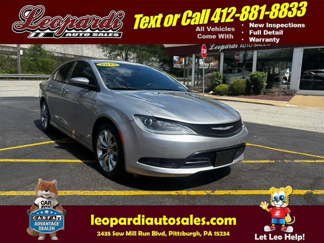 2015 Chrysler 200 S AWD photo