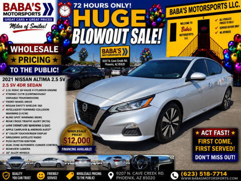 2021 Nissan Altima 2.5 SV FWD photo