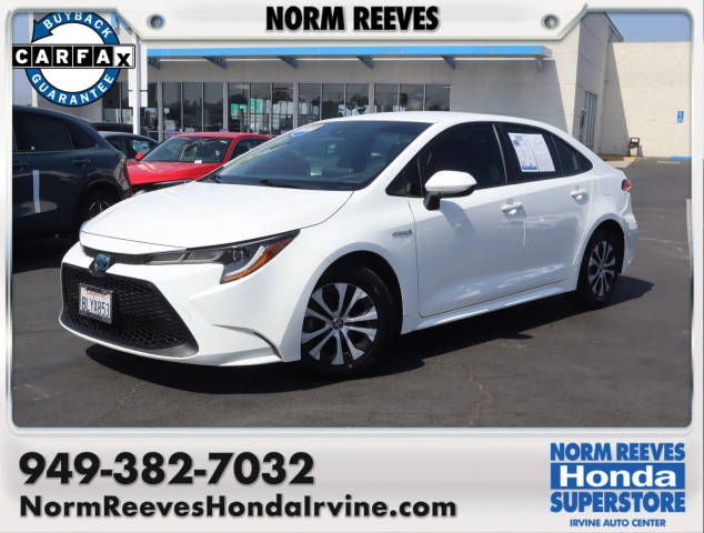 2020 Toyota Corolla Hybrid LE FWD photo