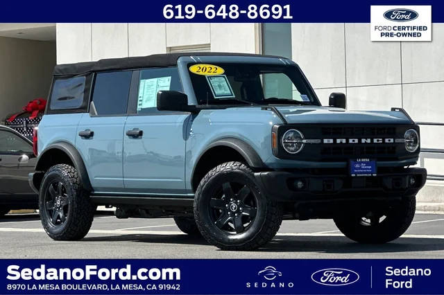 2022 Ford Bronco 4 Door Black Diamond 4WD photo