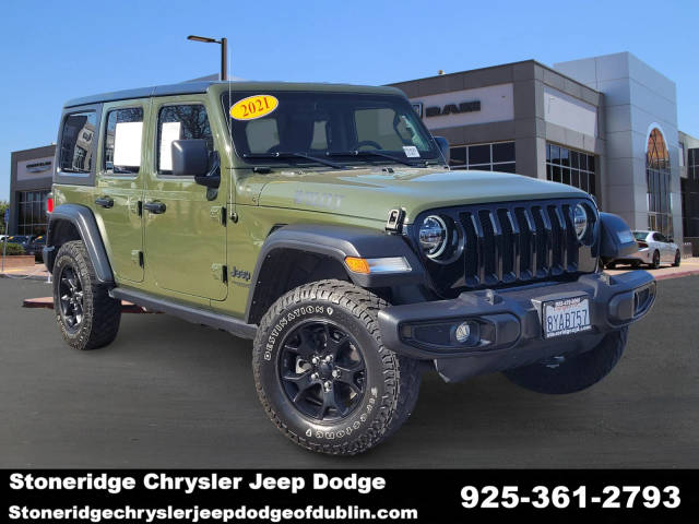 2021 Jeep Wrangler Unlimited Unlimited Willys 4WD photo