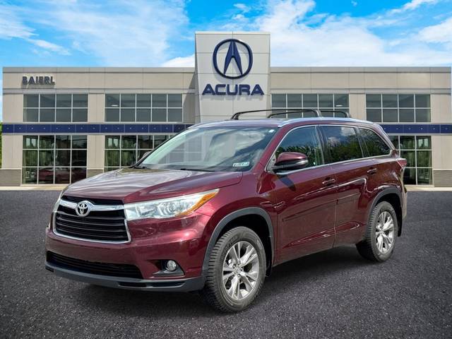 2015 Toyota Highlander XLE AWD photo