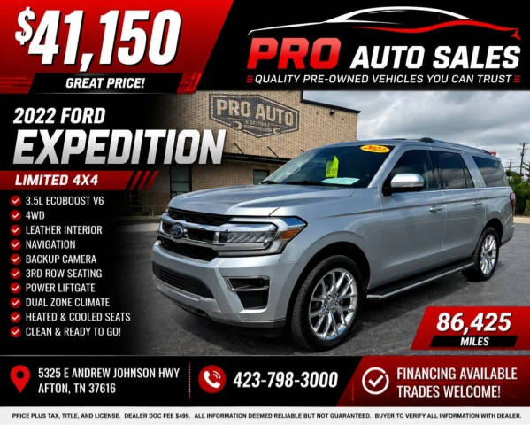 2022 Ford Expedition Max Limited 4WD photo