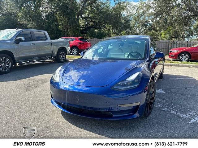 2021 Tesla Model 3 Performance AWD photo