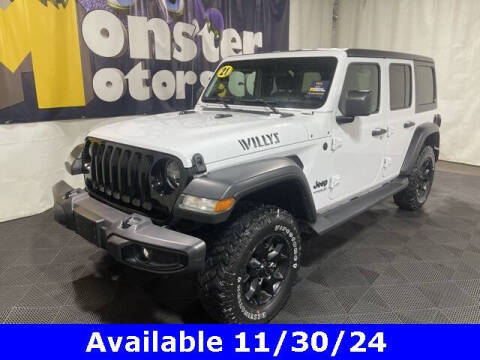 2021 Jeep Wrangler Unlimited Unlimited Willys 4WD photo