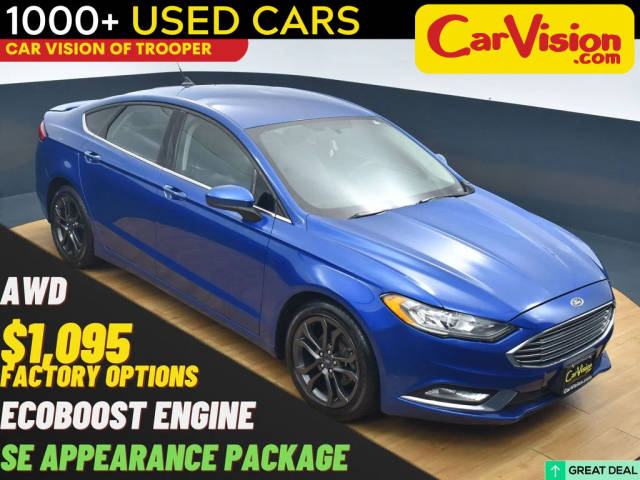 2018 Ford Fusion SE AWD photo