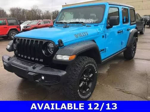 2021 Jeep Wrangler Unlimited Unlimited Willys 4WD photo