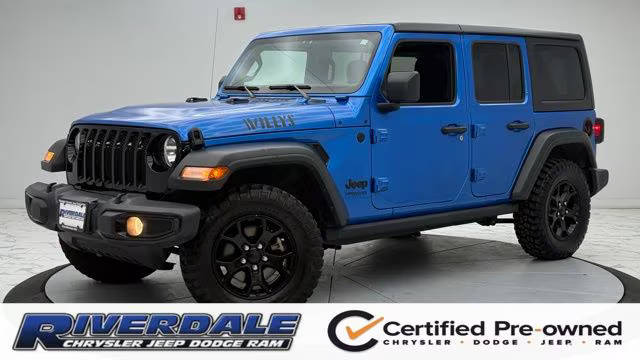 2022 Jeep Wrangler Unlimited Unlimited Willys Sport 4WD photo