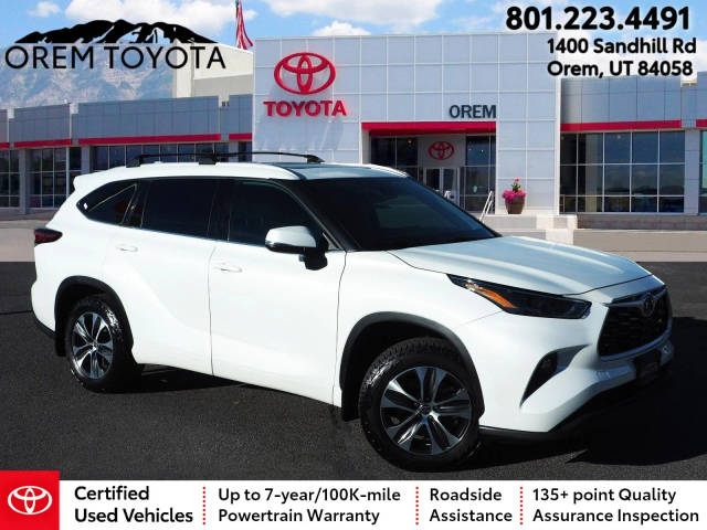 2022 Toyota Highlander XLE AWD photo