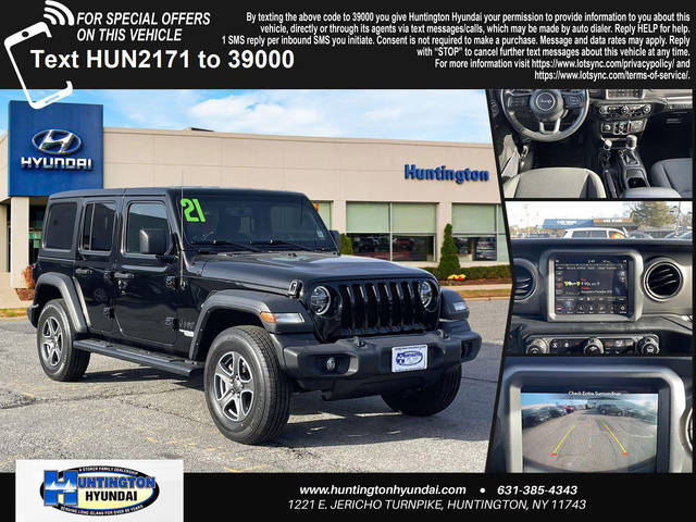 2021 Jeep Wrangler Unlimited Unlimited Sport S 4WD photo