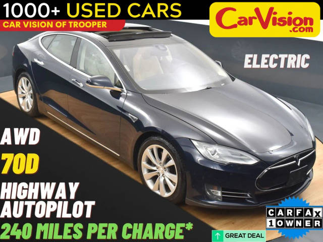 2015 Tesla Model S 70D AWD photo