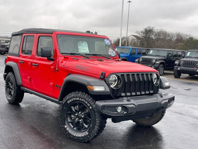 2021 Jeep Wrangler Unlimited Unlimited Willys 4WD photo