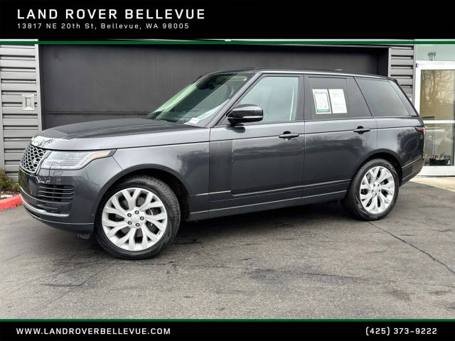 2020 Land Rover Range Rover HSE 4WD photo