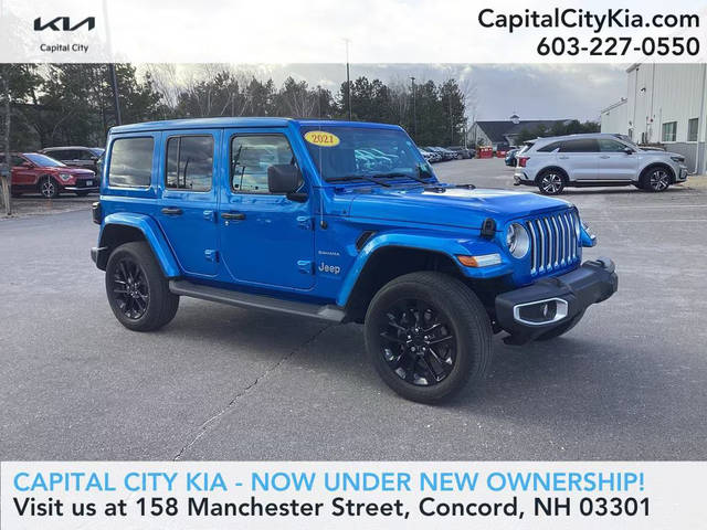 2021 Jeep Wrangler Unlimited 4xe Unlimited Sahara 4WD photo