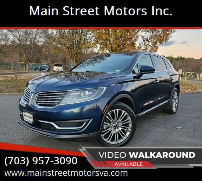 2017 Lincoln MKX Reserve AWD photo