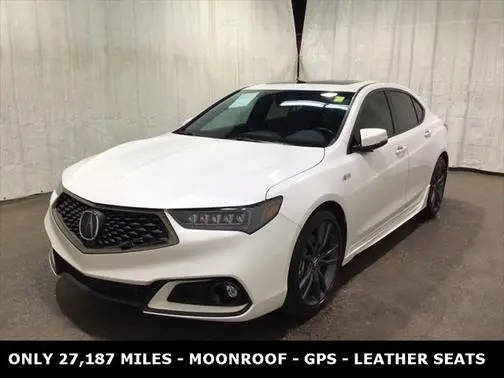 2020 Acura TLX w/A-Spec Pkg Red Leather FWD photo
