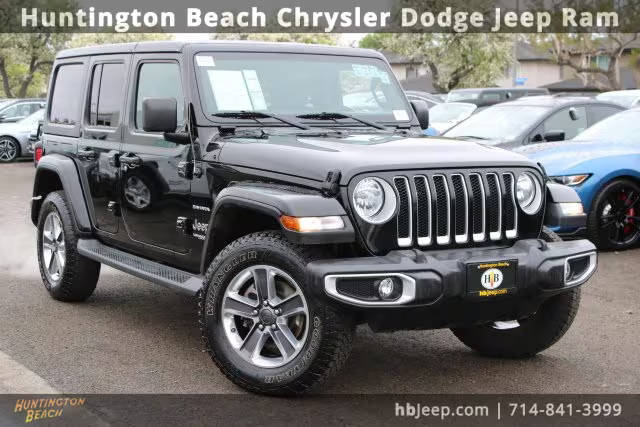 2020 Jeep Wrangler Unlimited Sahara 4WD photo