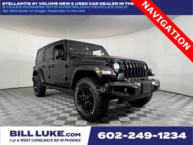 2022 Jeep Wrangler Unlimited Unlimited Willys 4WD photo