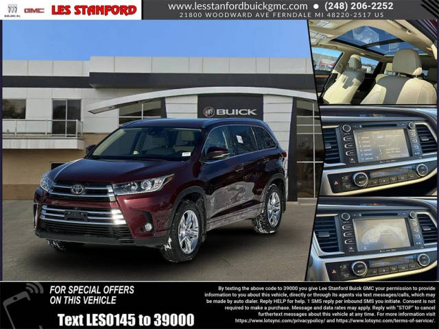 2017 Toyota Highlander Limited AWD photo